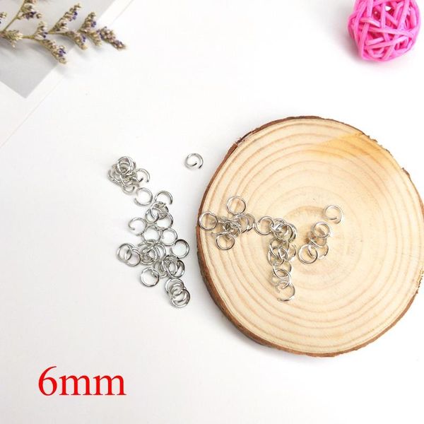 

200pcs lot lobster clasp and iron ring nickel lobster buckle diy for tassel small component pendant decoration h jllyky