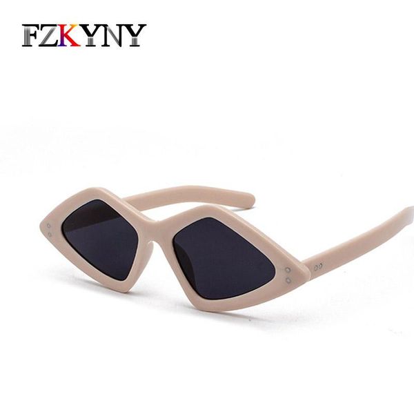 

sunglasses fzkyky vintage punk women men brand designer personality bat sun glasses fashion marine mirror eyewear goggles, White;black