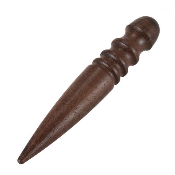 

leather craft wooden stick leather edge burnisher polisher polishing tool black1
