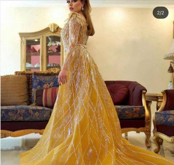 Abendkleid Damenbekleidung Balqeesfathi Nawalelzoghbi ahlamalshamsi Silberkristall V-Ausschnitt Langarm Ballkleid Yousef aljasmi Myriam Fares Kim Kardashian