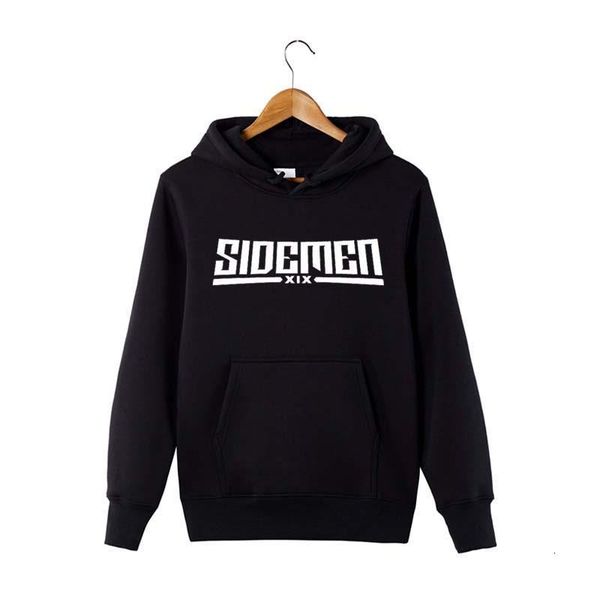 

детские взрослые унисекс sidemen youtuber ksi cod gamers vloggers hoodie hoods new winter хлопок повседневная толстовка homme hoodie, Black
