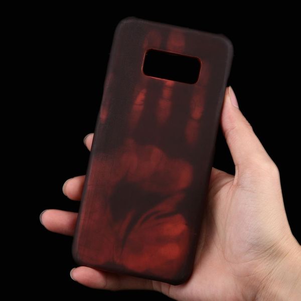 

for galaxy s8 paste skin pc thermal sensor discoloration protective back cover case
