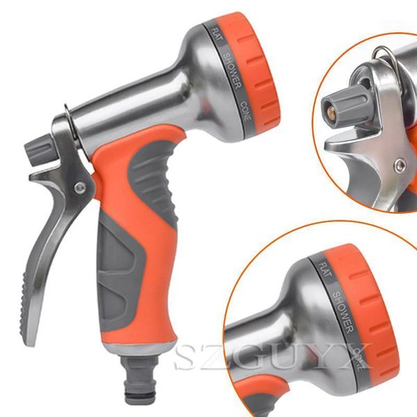 

watering hose hose nozzle household car wash water gun garden watering multifunctional water gun head1