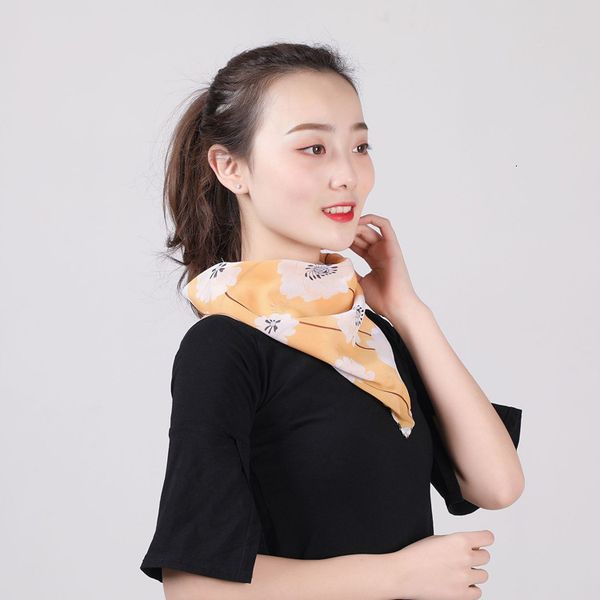 

handkerchief women silk chiffon outdoor windproof half face dust-proof sunshade masks scarf dust mask paoutletwdjf