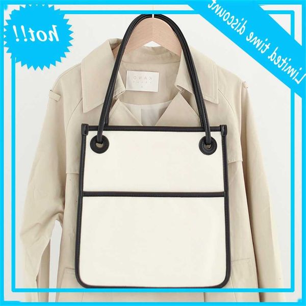 

korean simple splicing canvas ins casual fashion girl shoulder literature and art small fresh messenger bag