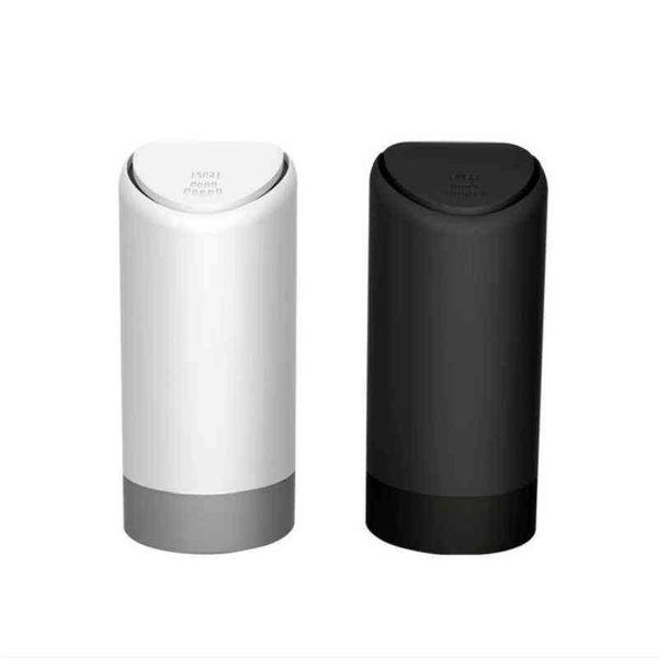 

car garbage can car trash can silicone garbage dust case holder rubbish bin car accessories auto organizer storage box w220312