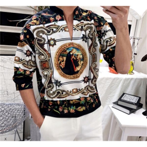 

2021 of long male casual solid color shirts c65s, White;black