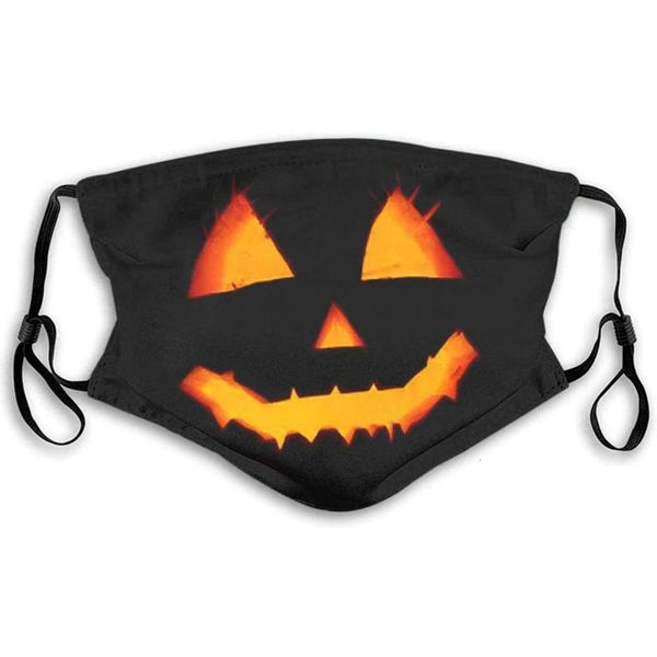 

printed halloween party design masks 3d pattern skull decoration breathable dust proof ear band adjustable