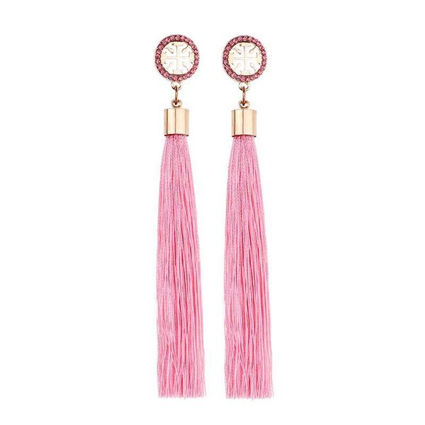 

1pair tassel earrings pendant diy jewelry making garment decorative craft tassel female personality decoration h qylhyz