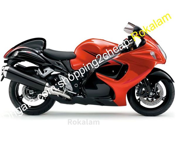 Für Suzuki Hayabusa GSXR1300 GSX-R1300 GSXR 1300 GSX R1300 rotes Verkleidungsset 2008 2009 2010 2011 2012 2013 2014 2015 2016 (Spritzguss)