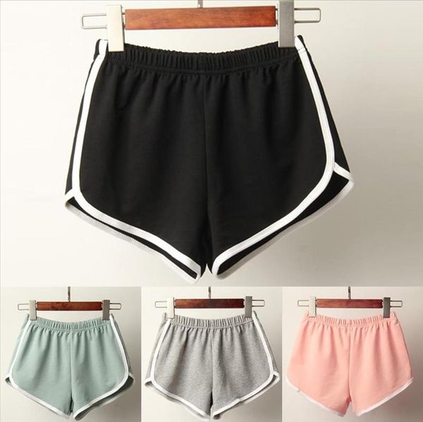 

fashion summer casual shorts woman 2021 stretch high waist booty shorts female black white loose beach skinny short, White;black