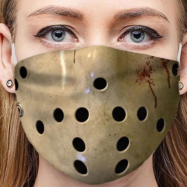 

factory dhl halloween 3d cotton face mask designer masks reusable pm2.5 carbon washable ewf2459