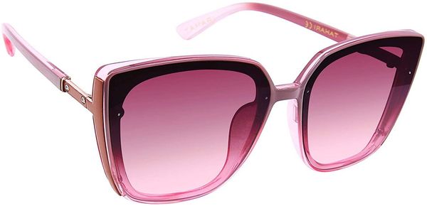 

tahari women's th769 cat-eye sunglasses with 100% uv protection, 60 mm
