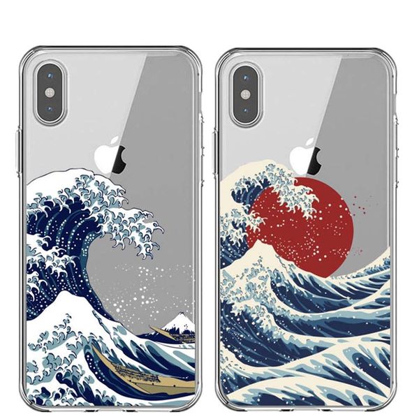

kanagawa wave mobile phone case vip 11 pro max 12 x xr xs max se 6 6s 7 8 plus japane wave ocean deckvfe1