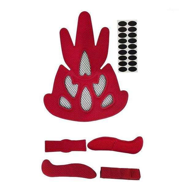 

cycling caps & masks helmet padding pad sponge bicycle inner protection soft and breathable accessories1, Black