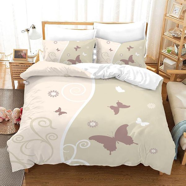 

bedding sets 3d butterfly series two or three piece home textile quilt cover