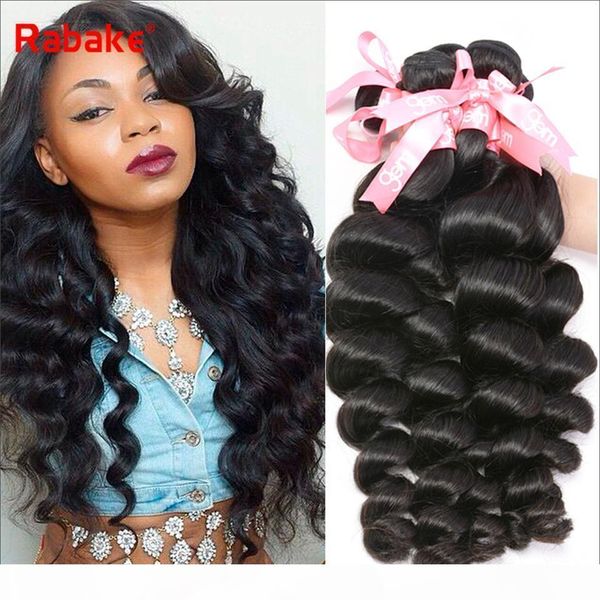 

brazilian virgin hair weave bundles loose wave 100% unprocessed prices brazilian virgin human hair extensions 3 4 full head bundles, Black