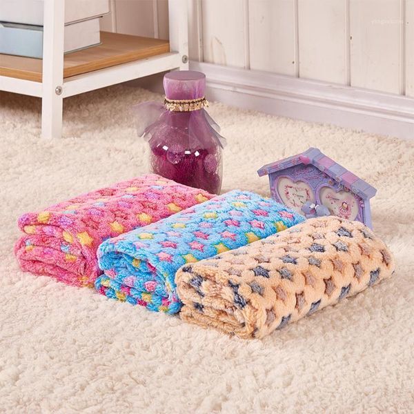 

kennels & pens winter use dog accessories puppy bed blanket fleece warm soft touch large size cat sleeping mats pets supplier#151