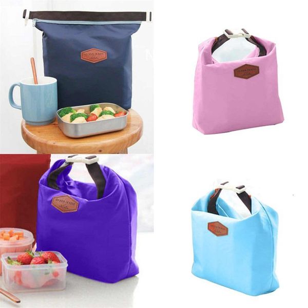 

factory pricelunch handbag tote portable insulated pouch cooler waterproof bag student school food storage bags