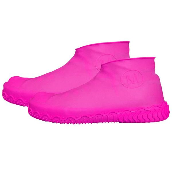

1 pair shoes cover recyclable rain slip resistant silicone rain boot covers shoes accessories s m l protect shoes dust covers bbykyy