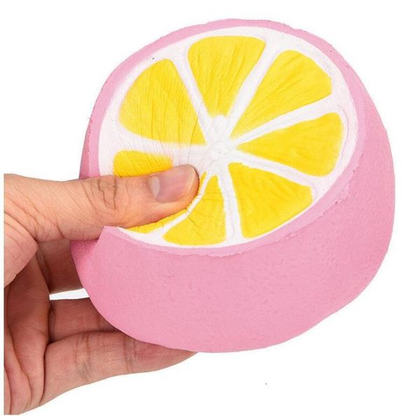 

jumbo big kawaii squishy sell 11.5cm lemon simulation fruit slow rising squishies scented stress relief toy charms k 3h72