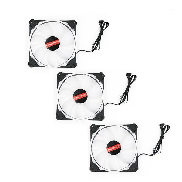 

lapcooling pads coolmoon computer case pc fan rgb adjust led 120mm quiet cooler for cpu (3 pcs)1