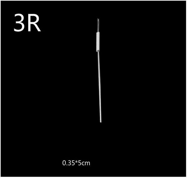 

100pcs 3r makeup eyebrow needles sterilized permanent makeup needles tattoo needle for permanent makeup qylrds
