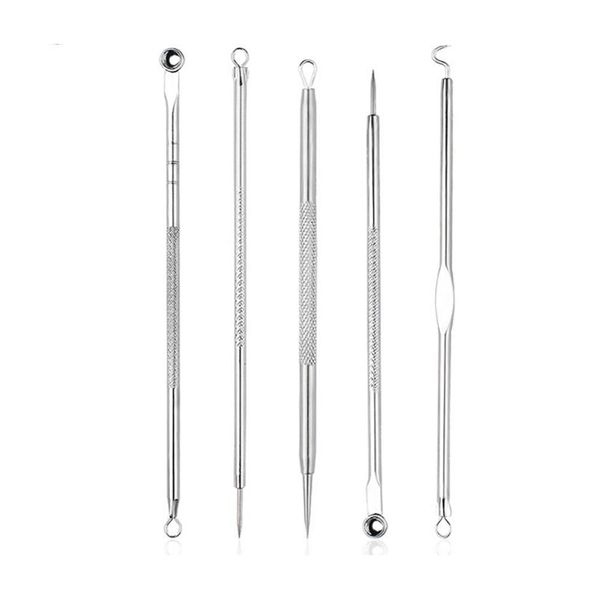 

5 шт. черная часть уайтхед pimple spot comedone acne extiver remover popper tool kit 40fp12 5 шт. черная часть wmtapm