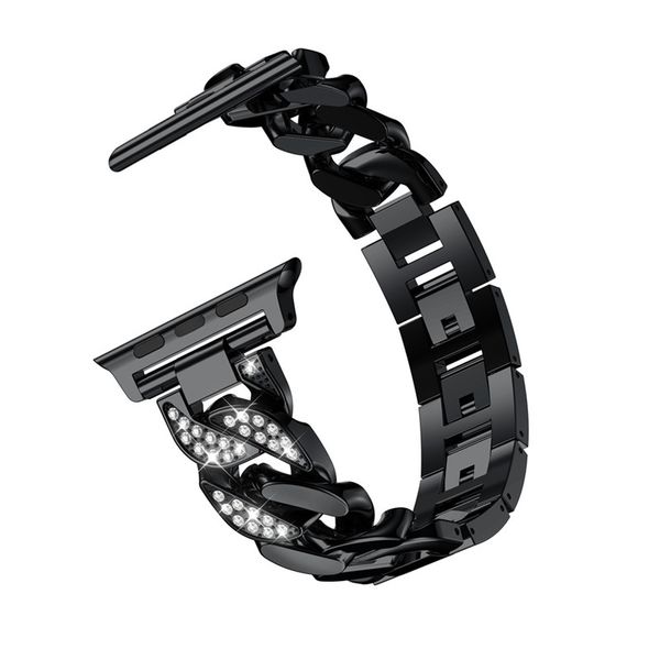 Cinturini con strass Diamond Band per apple watch Serie 7/6/5/4/3 SE cinturino sportivo correa iwatch 7 38mm 40mm bracciale 41/45mm 44/42mm cintura