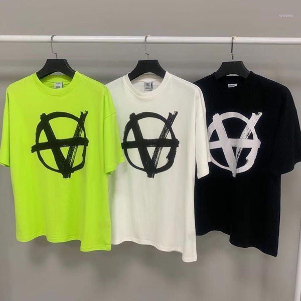 

new t-shirt black white green men women print tee t shirt1, White;black