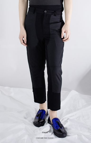

2021 Homemade New Casual Men with Double-layered Pants. S-6xl!! QJ6G, Black