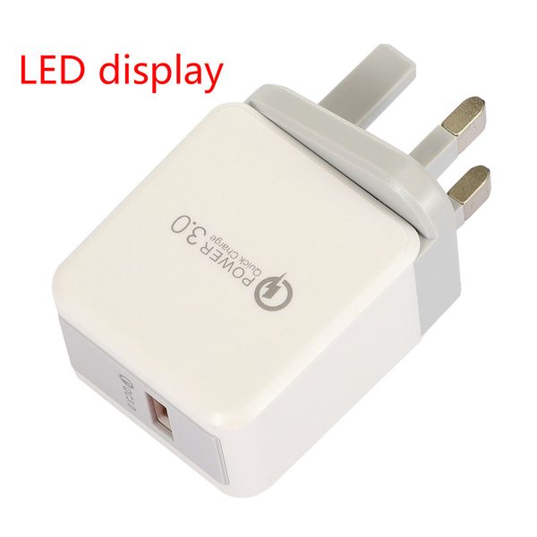 

ac dc 18w qc3.0 быстрое зарядное устройство с usb usb port adapter adapter быстрая зарядка для мобильных телефонов iphone huawei xiaomiao