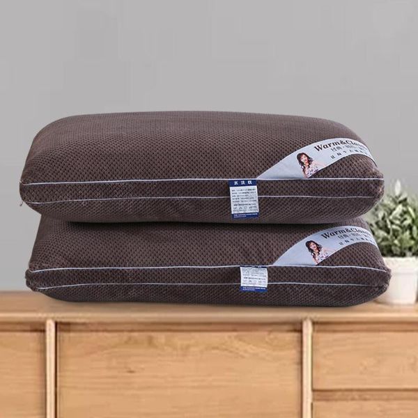 

pillow good resilience sleeping with melt cotton for el/home no deformation