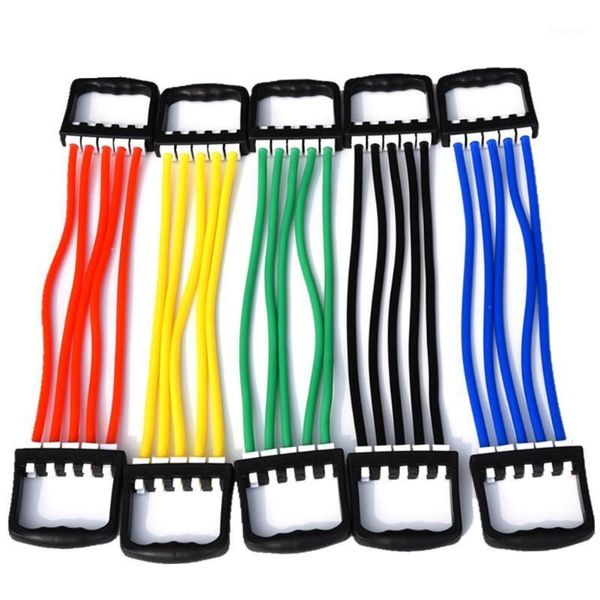 

indoor sport chest expander puller workout exercise fitness crossfit training resistance cable rope tube yoga 5 resistance bands1