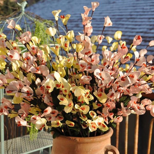 

decorative flowers & wreaths simulation artificial flower bouquet vivid decoration for festival wedding office h99f1