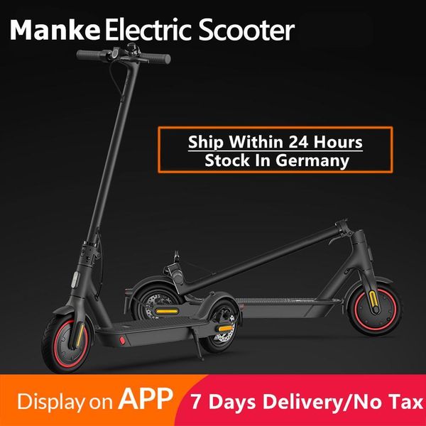 

no tax eu us 7 days dispatch two wheels folding electric scooters disc brake headlight electric bike scooter electric bicycle mk083