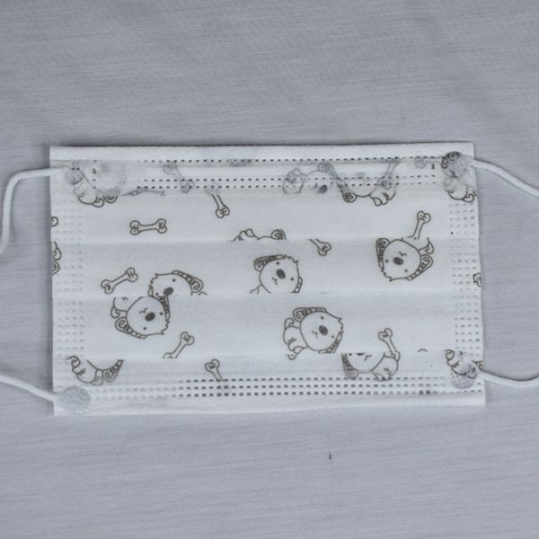 

disposable protective kids mask children cartoon printing mouth masks anti-pm2.5 non-woven 3 layers breathable earloop designer masks