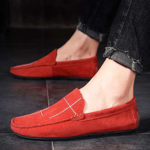 

new autumn men's casual bean shoes in 2019 c1212, Black;white