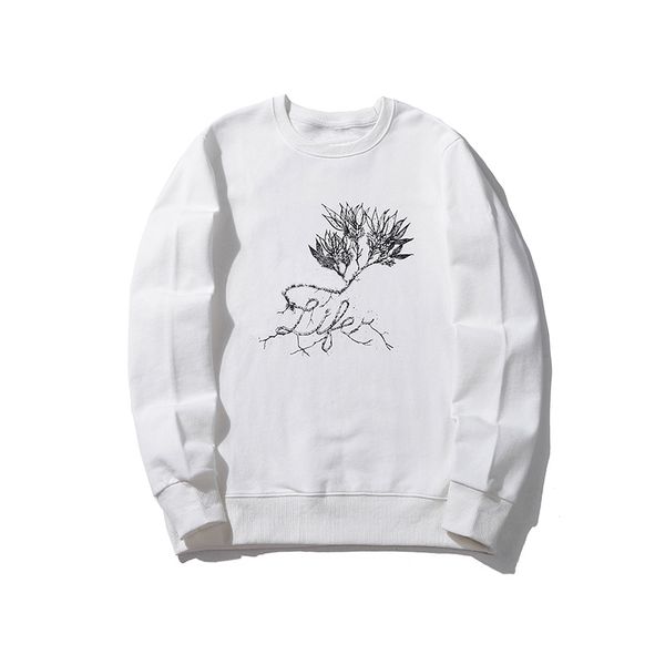 

2020 men new pullover fashion couple printed sweatshirt women round neck loose sweatshirt size m-xxl, Black