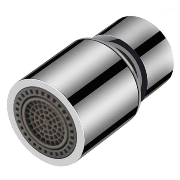 

dual-function 2-flow kitchen sink aerator, 360-degree swivel faucet aerator dual sprayer, with gasket faucet replacement part -1