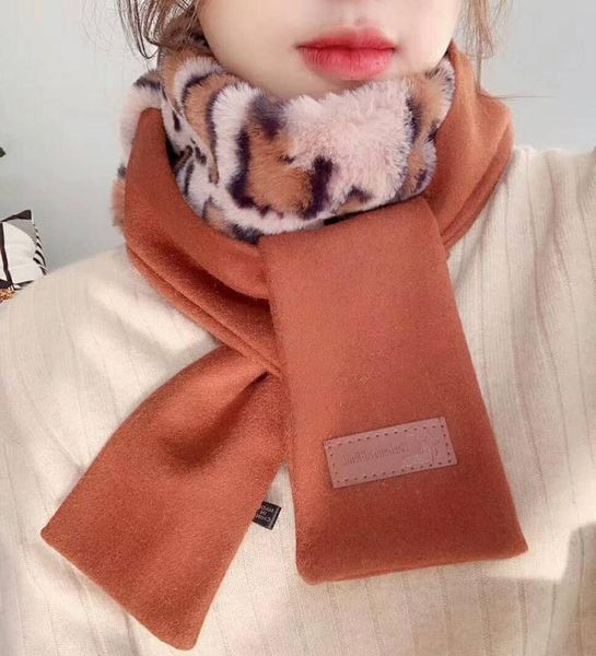 

scarves 2021 style ins autumn and winter leopord pattern long neckerchief fashion warm scarf, Blue;gray