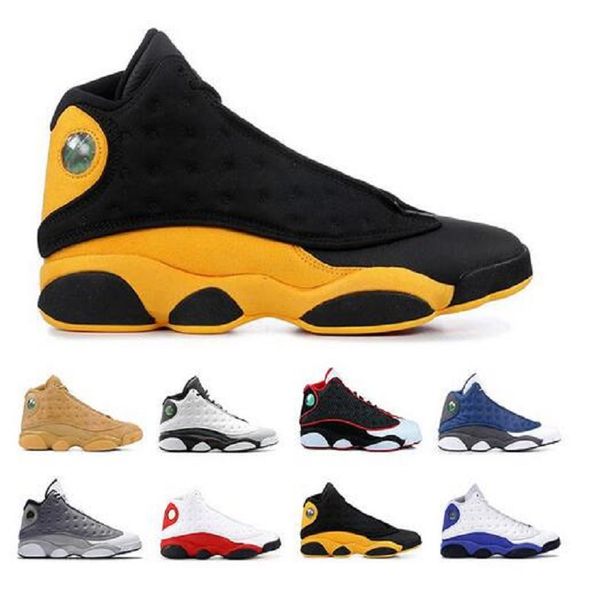 

высочайшее качество мужчин обувь jumpman 13 атмосфера серых лейкерс 13 13s черная инфракрасная италия синие мужские баскетбольные туфли кепк