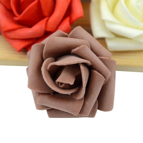 

110pcs lot mini pe foam rose flower head artificial rose flowers handmade diy wedding home decoration festive party supplies wmtkqz