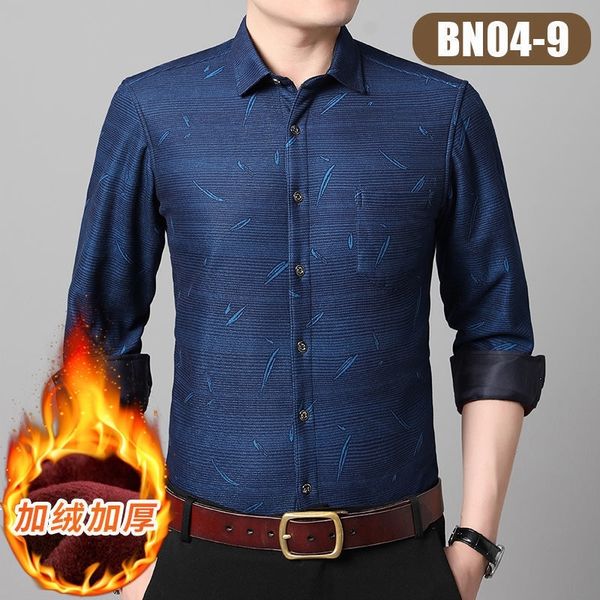 

winter new 2021 listing plus thick velvet sheer cotton man shirt black chess big 5xl vkhc j043, White;black