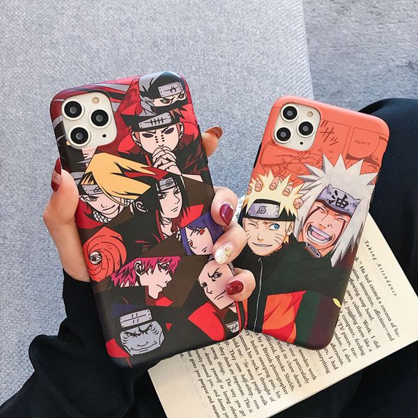 

japane animation naruto vip cover, soft silicone back cover, suitable for vip 12, 11 pro, xs, max, 6 s, 7, 8 plus, x, xr, uzumaki
