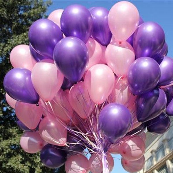 

100 pcs 10 inch 1.8g birthday/wedding supply latex balloons colorful party latex air baloon/ballon kids inflatable toy