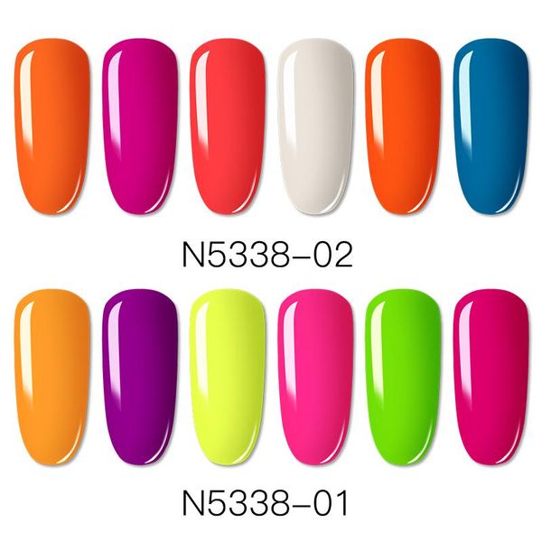 

nail glitter rosalind 6g neon powder integrate 6 colors in 1 bright for art design led/uv lamp, Silver;gold