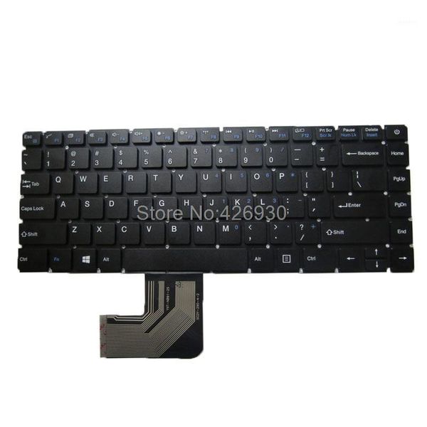 

lapru us keyboard for irbis nb137s nb138 13.3 english russian black without frame new1