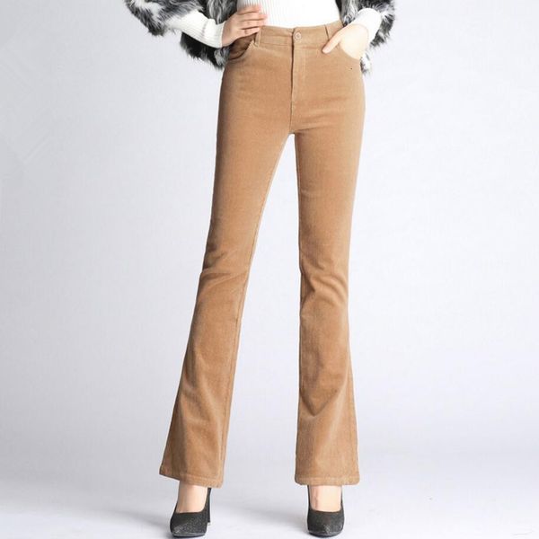 

fall velvet women's flesh flares high fashion pants in the belt pqwq, Black;white