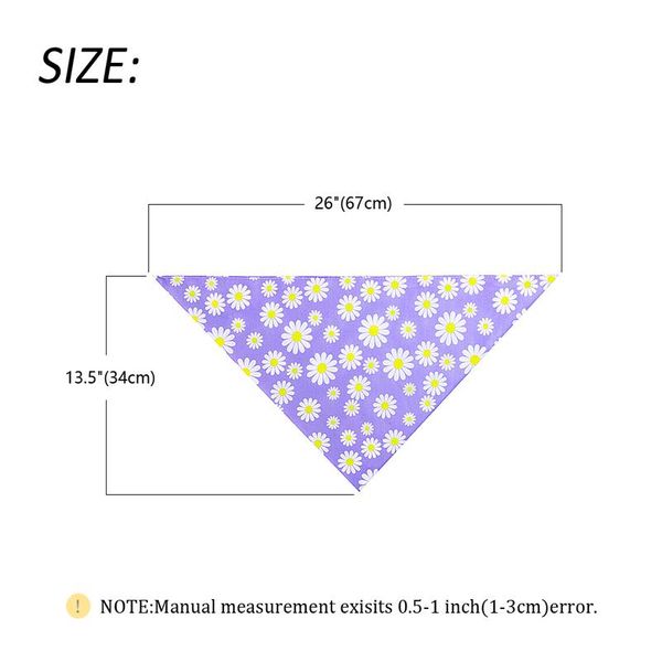 

dog accessories bandana collar cotton printed pet dog cat bandana scarf adjustable neckerchief for small medium dogs c wmtfru